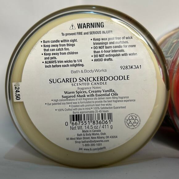 Bath & Body Works 3 Wick Full Winter Collection (7) Rare Brand New 14.5oz - Picture 4 of 10